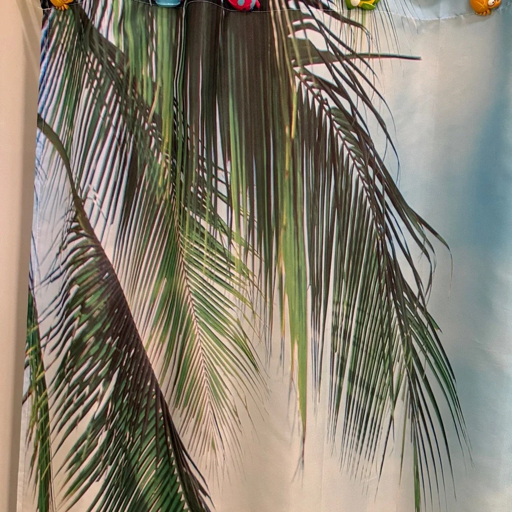 Tropical Beach Shower Curtain